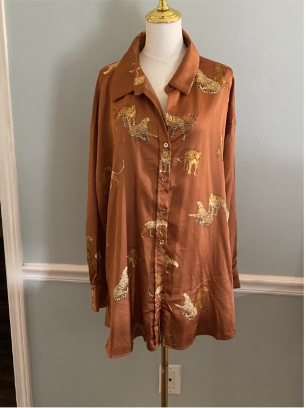 1X ENTRO CASUAL BLOUSE